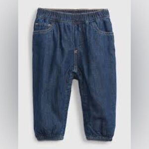 Baby Gap Lined Denim Joggers with Washwell